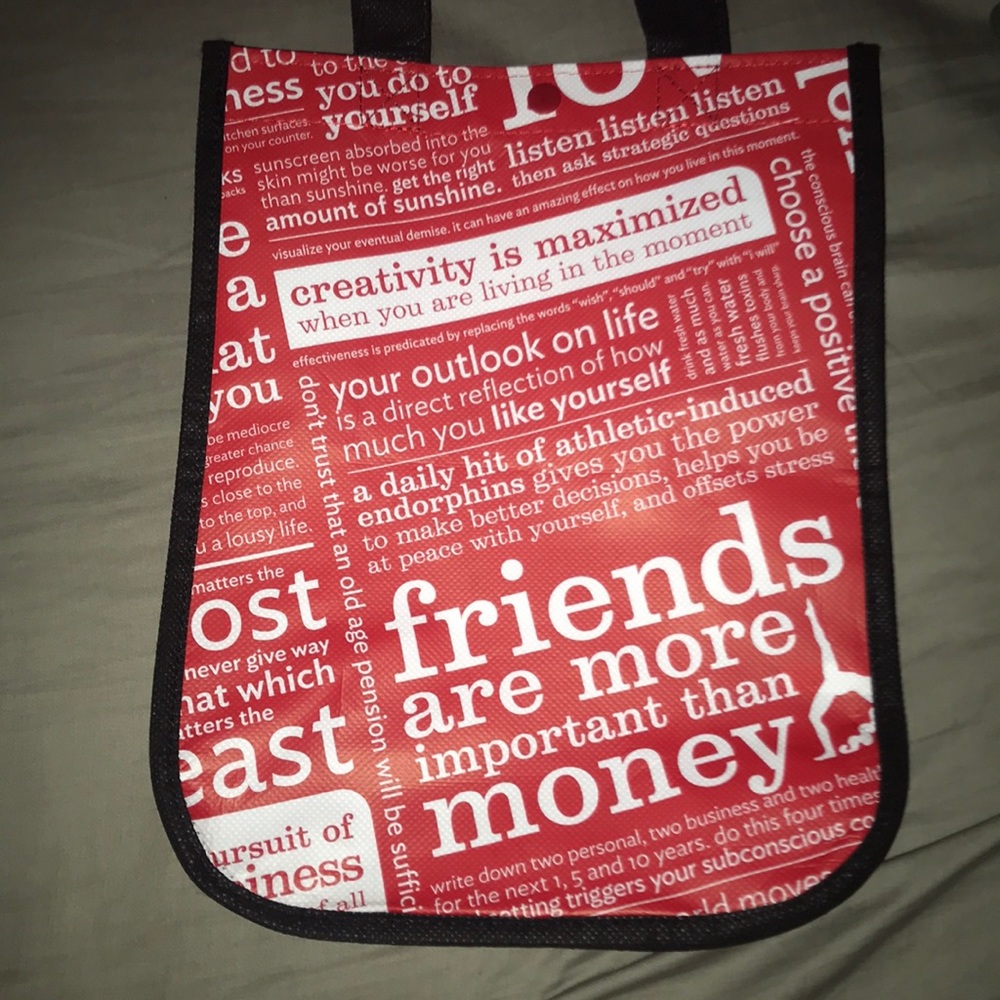 Lululemon tote bag